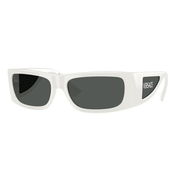 NEW VERSACE SQUARE SUNGLASSES VE4482 31487 VERSACE WHITE MOD 4482 314/87 EYEWEAR - Picture 1 of 3
